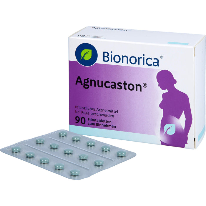 Agnucaston Tabletten bei Regelbeschwerden, 90 St. Tabletten