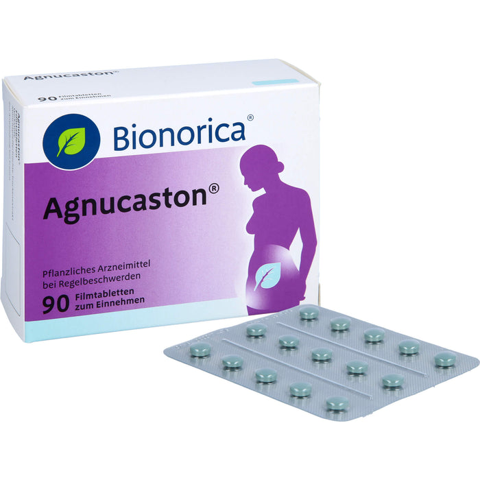 Agnucaston Tabletten bei Regelbeschwerden, 90 pc Tablettes