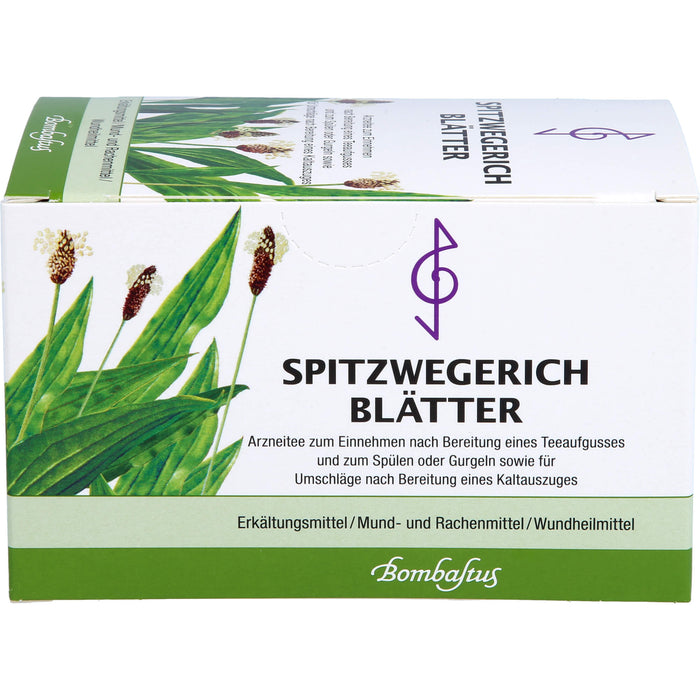 Bombastus Spitzwegerich Blätter Arzneitee, 20 pc Sac filtrant