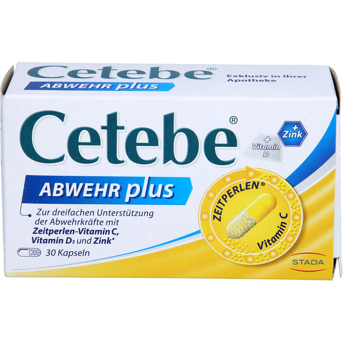 Cetebe Abwehr plus Kapseln, 30 pc Capsules