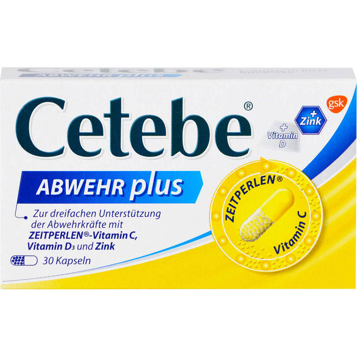 Cetebe Abwehr plus Kapseln, 30 pcs. Capsules