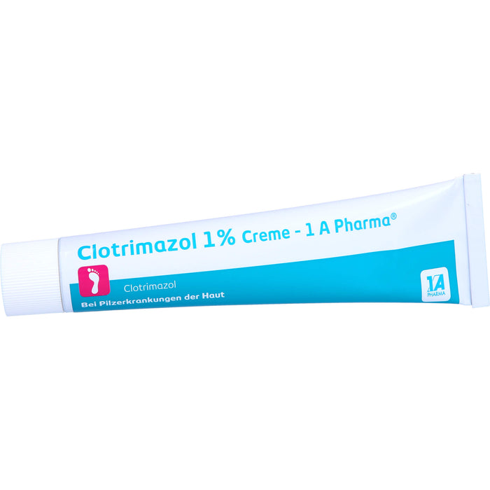 Clotrimazol 1% Creme - 1 A Pharma bei Pilzerkrankungen der Haut, 50 g Crème