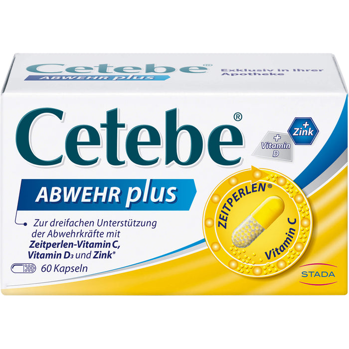 Cetebe Abwehr plus Kapseln, 60 pc Capsules