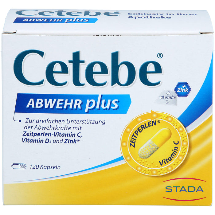 Cetebe Abwehr plus Kapseln, 120 pc Capsules