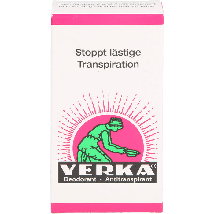 YERKA Deodorant Antitranspirant, 50 ml Solution