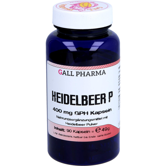 GALL PHARMA Heidelbeer PE GPH Kapseln, 90 St. Kapseln