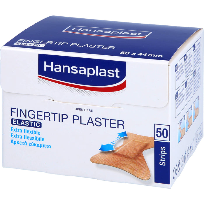 Hansaplast Fingerkuppenpflaster Elastic besonders flexibel, 50 St. Pflaster