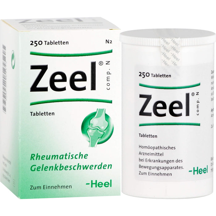 Zeel comp. N Tabletten bei rheumatischen Gelenkbeschwerden, 250 pcs. Tablets