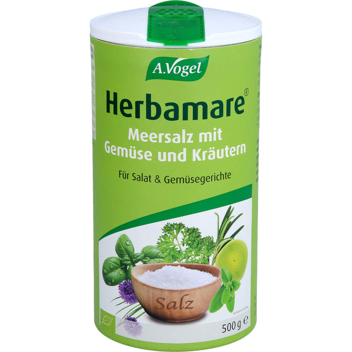 A. Vogel Herbamare Meersalz mit Gemüse und Kräutern, 500 g Sel