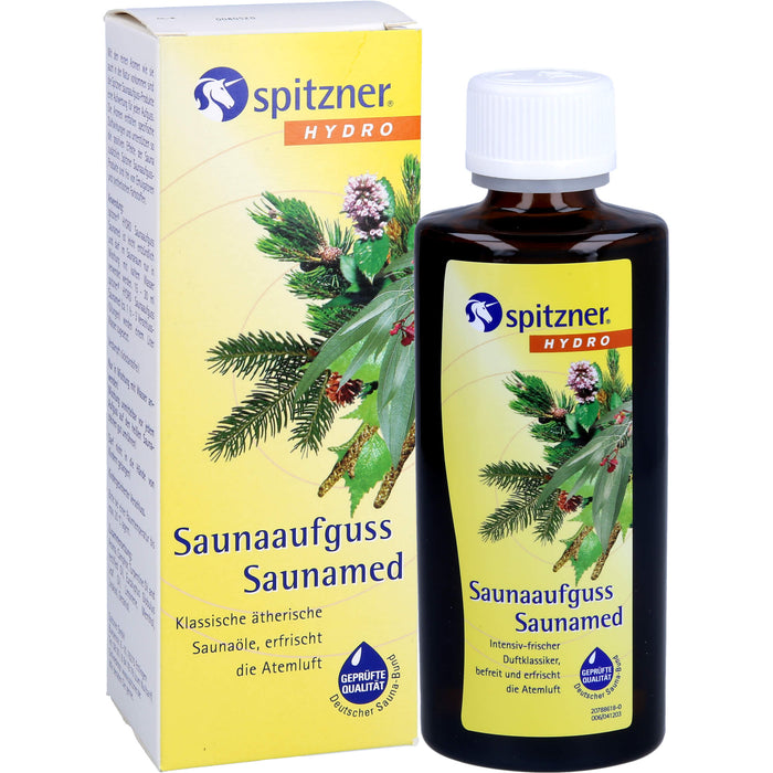 Spitzner Saunaaufguss Saunamed Hydro, 190 ml Konzentrat