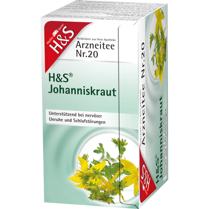 H&S Johanniskraut Arzneitee Nr. 20, 20 pcs. Filter bag