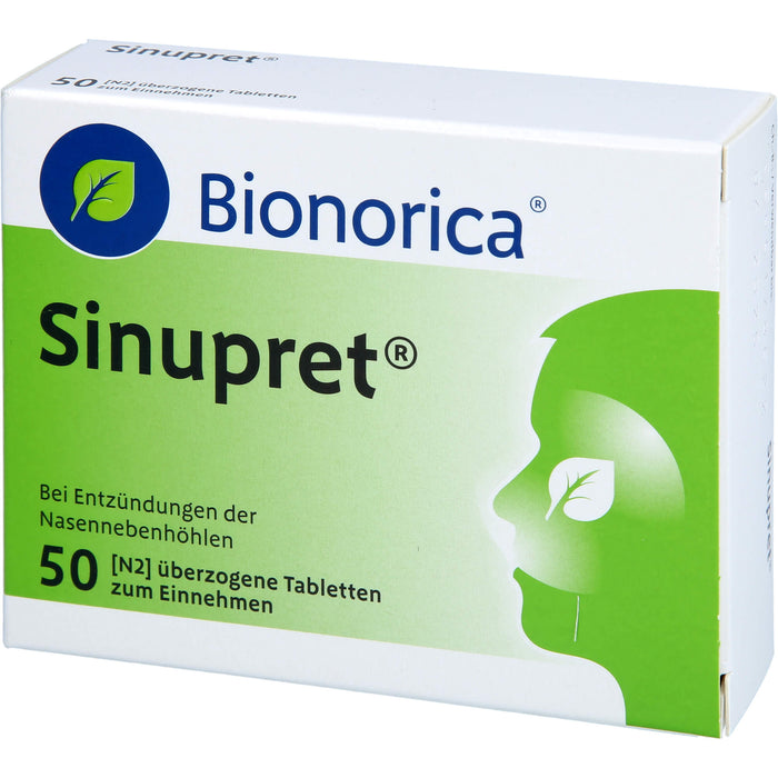 Sinupret überzogene Tabletten, 50 pcs. Tablets