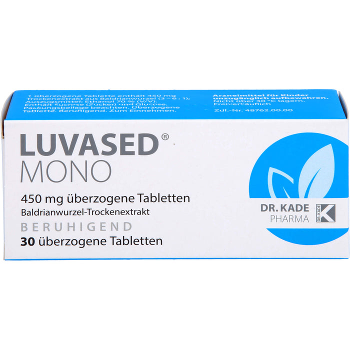 Luvased mono 450 mg Tabletten zur Beruhigung, 30 St. Tabletten