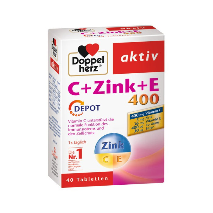 Doppelherz C+Zink+E DEPOT, 40 St TAB