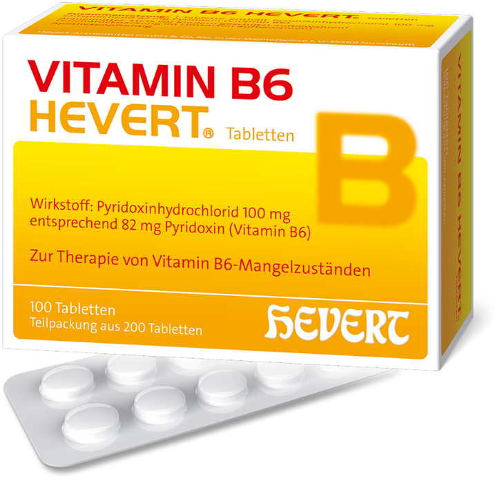 Vitamin B6 Hevert Tabletten, 200 pc Tablettes