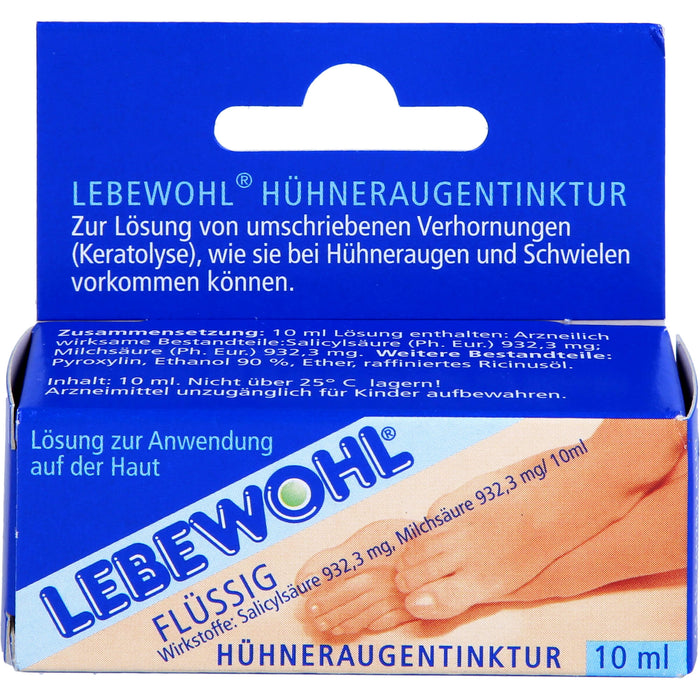 Lebewohl flüssig, 10 ml LOE