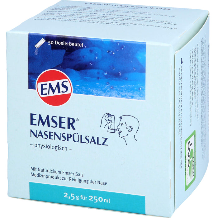 EMSER SALZ Dosierbeutel, 50 St. Beutel