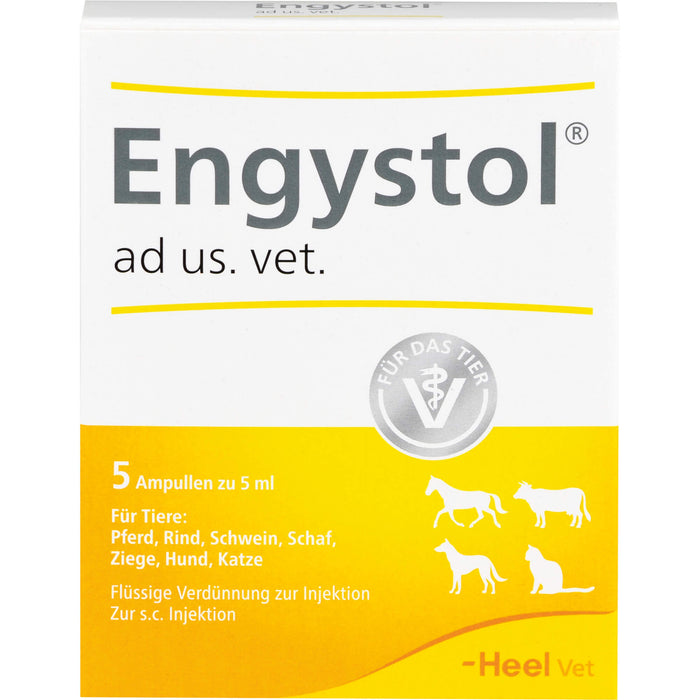 Engystol ad us. vet. Ampullen, 5 pc Ampoules