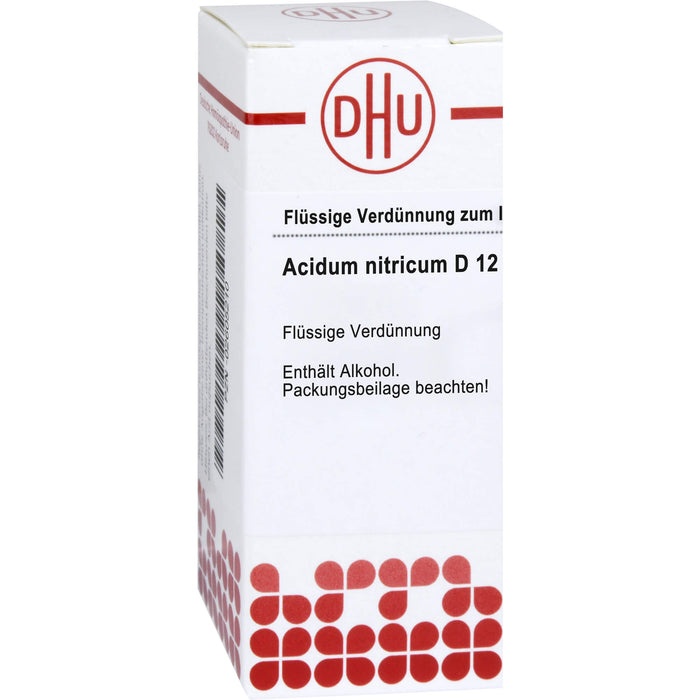 DHU Acidum nitricum D12 Dilution, 20 ml Lösung