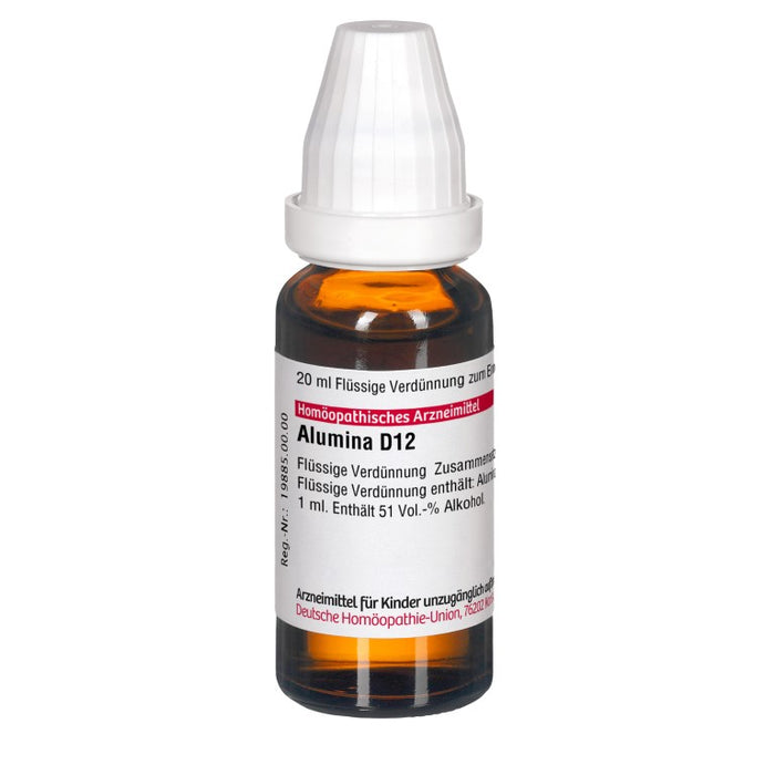 DHU Alumina D12 Dilution, 20 ml Lösung