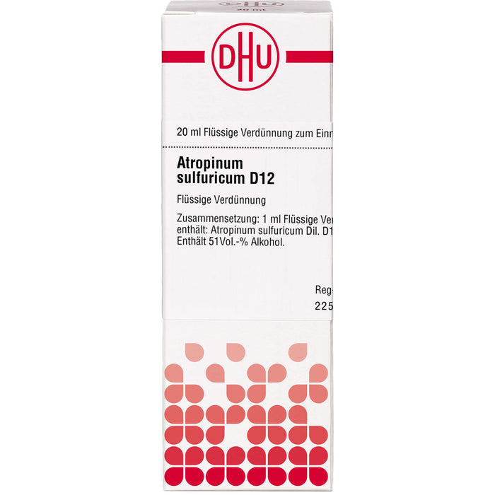 Atropinum sulfuricum D12 DHU Dilution, 20 ml Lösung