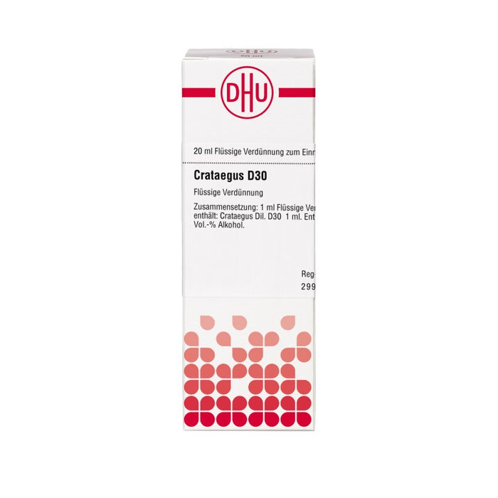 DHU Crataegus D30 Dilution, 20 ml Lösung