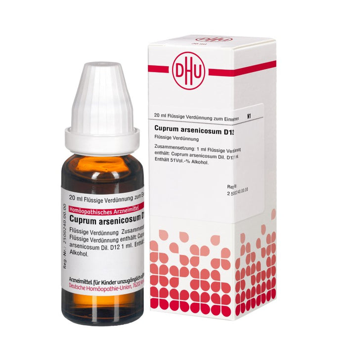 Cuprum arsenicosum D12 DHU Dilution, 20 ml Lösung