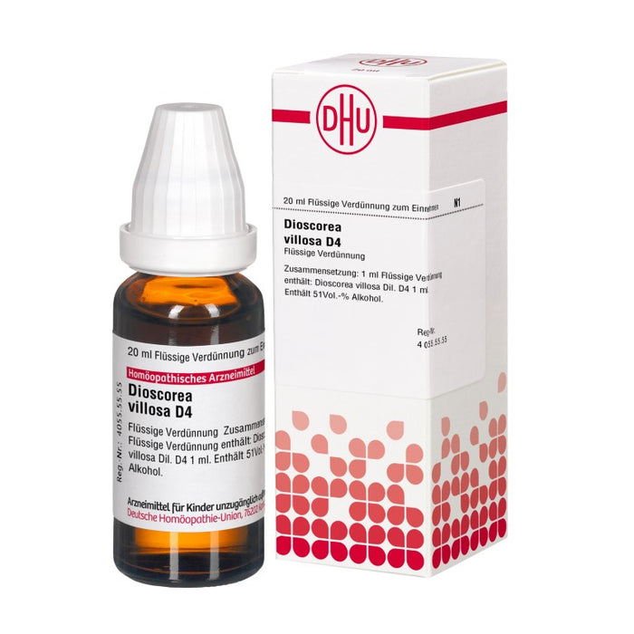 DHU Dioscorea villosa D4 Dilution, 20 ml Lösung