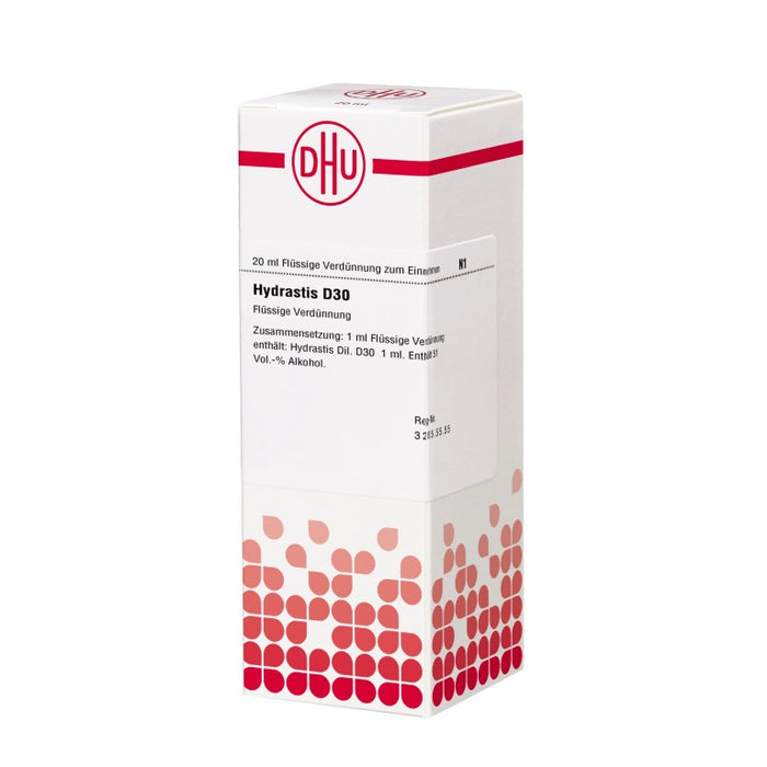 DHU Hydrastis D30 Dilution, 20 ml Lösung