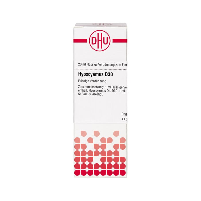 DHU Hyoscyamus D30 Dilution, 20 ml Lösung