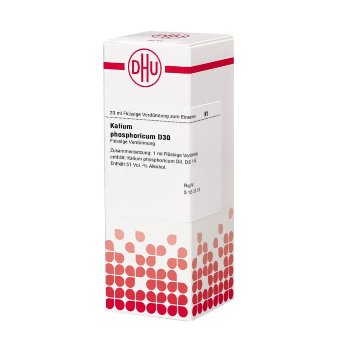 Kalium phosphoricum D30 DHU Dilution, 20 ml Lösung