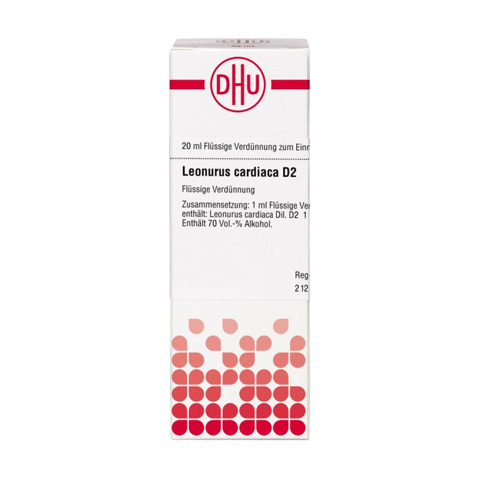 Leonurus cardiaca D2 DHU Dilution, 20 ml Lösung