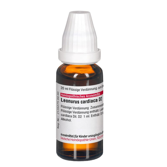 Leonurus cardiaca D2 DHU Dilution, 20 ml Lösung