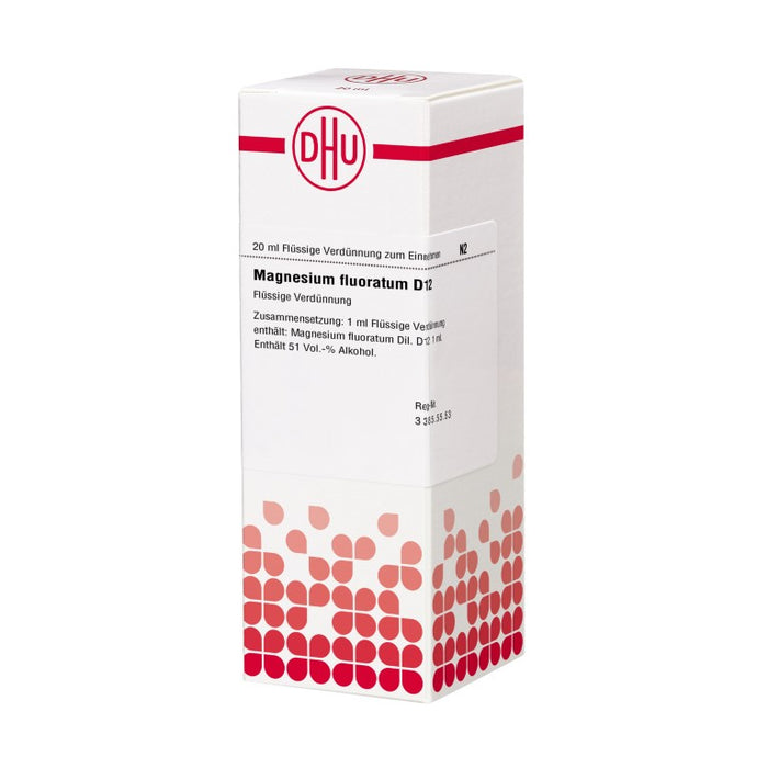 Magnesium fluoratum D12 DHU Dilution, 20 ml Lösung