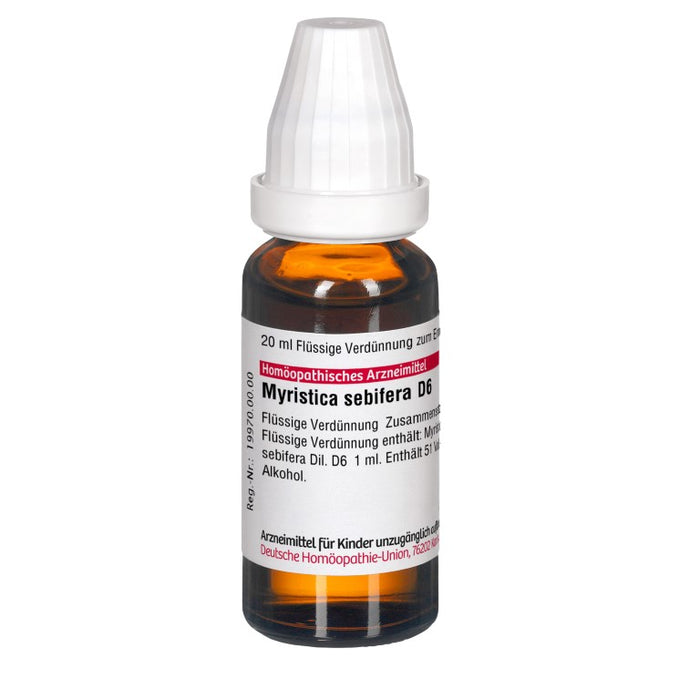 DHU Myristica sebifera D6 Dilution, 20 ml Lösung