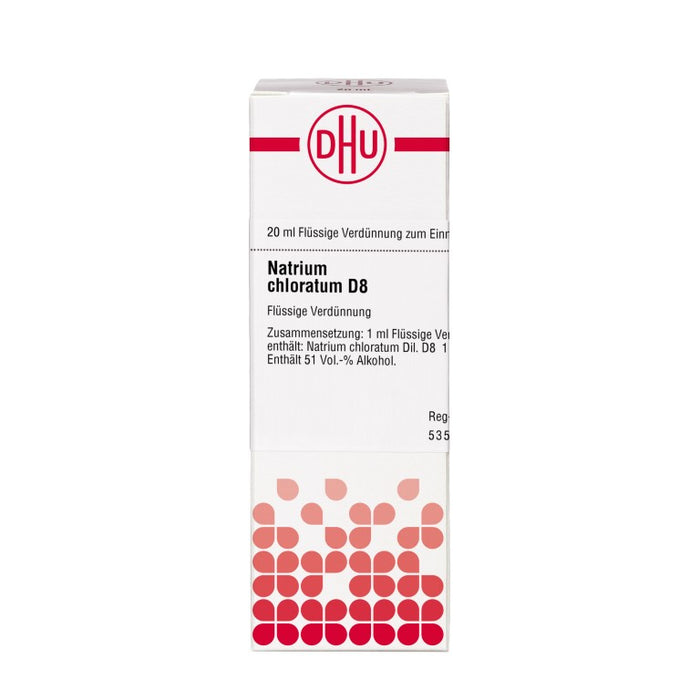 DHU Natrium chloratum D8 Dilution, 20 ml Lösung