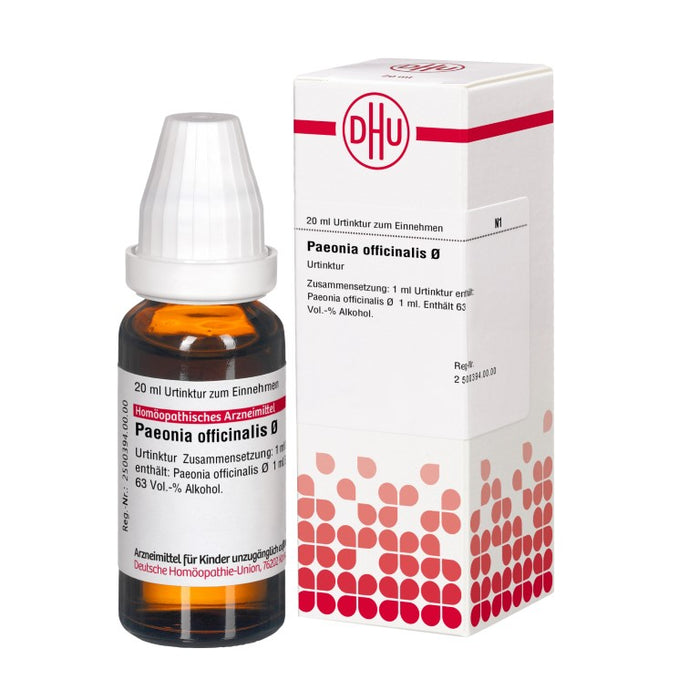 DHU Paeonia officinalis Ø Urtinktur, 20 ml Lösung