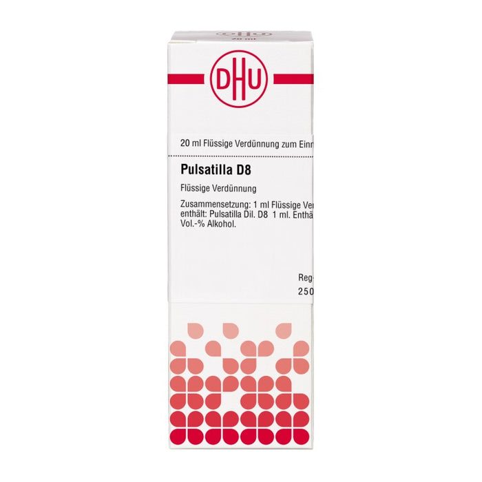 DHU Pulsatilla D8 Dilution, 20 ml Lösung