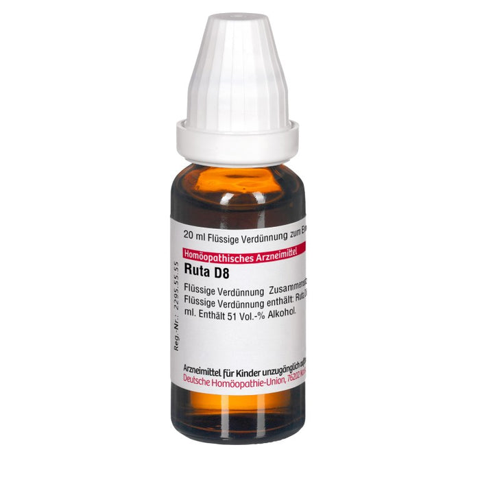 Ruta D8 DHU Dilution, 20 ml Lösung