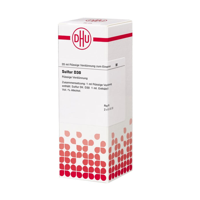 DHU Sulfur D30 Dilution, 20 ml Lösung