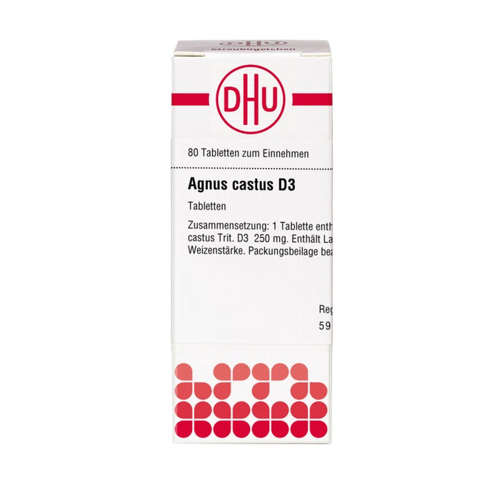 DHU Agnus castus D3 Tabletten, 80 pc Tablettes