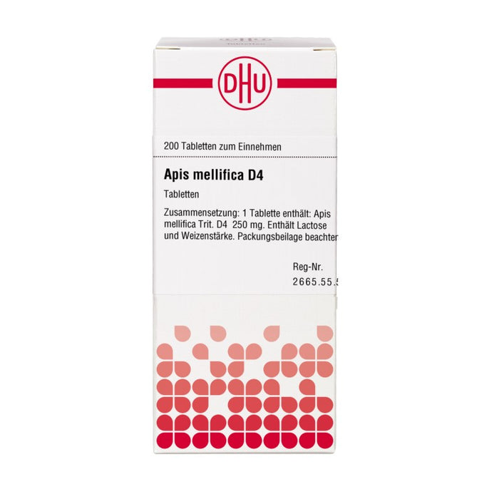 DHU Apis mellifica D4 Tabletten, 200 St. Tabletten