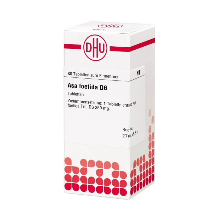 DHU Asa foetida D6 Tabletten, 80 pcs. Tablets