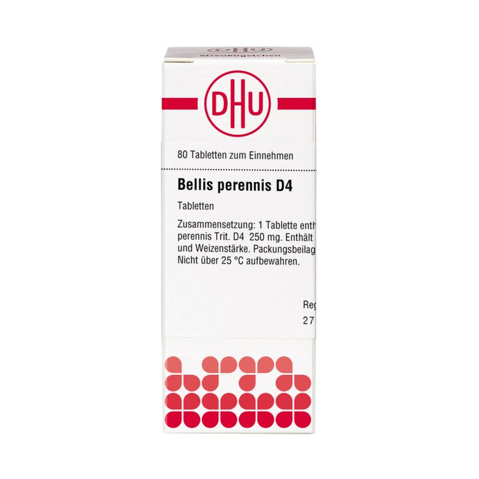 DHU Bellis perennis D4 Tabletten, 80 St. Tabletten