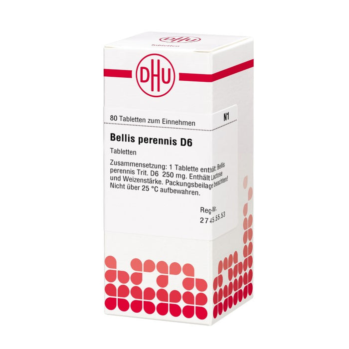 DHU Bellis perennis D6 Tabletten, 80 pcs. Tablets