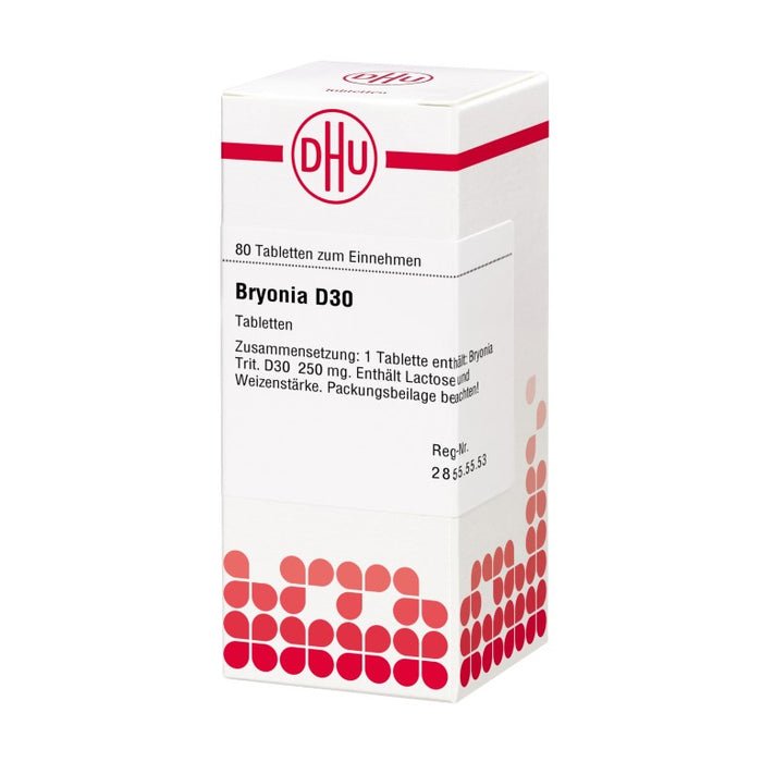 DHU Bryonia D30 Tabletten, 80 St. Tabletten