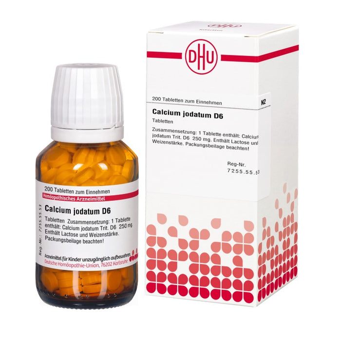 DHU Calcium jodatum D6 Tabletten, 200 St. Tabletten