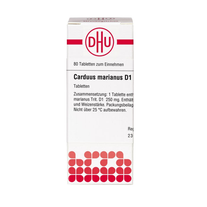 DHU Carduus marianus D1 Tabletten, 80 pcs. Tablets