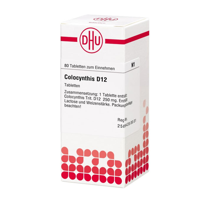 DHU Colocynthis D12 Tabletten, 80 pcs. Tablets