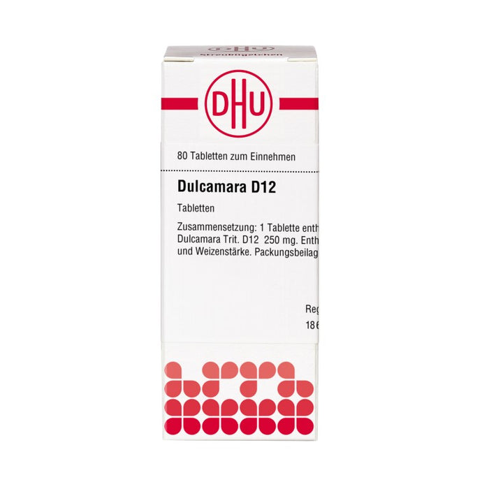 DHU Dulcamara D12 Tabletten, 80 pcs. Tablets